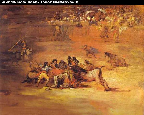 Francisco Jose de Goya Scene of Bullfight